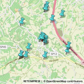 Mappa Via Indipendenza, 65010 Spoltore PE, Italia (0.97143)