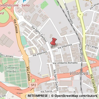 Mappa Via Igino Garbini, 83, 01100 Viterbo, Viterbo (Lazio)