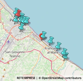 Mappa Via Monte Amaro, 66023 Francavilla al Mare CH, Italia (4.68357)