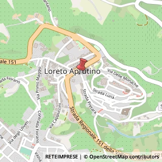 Mappa Piazza Giuseppe Garibaldi, 48, 65014 Loreto Aprutino, Pescara (Abruzzo)