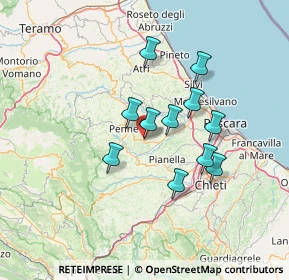 Mappa Via dei Normanni, 65014 Loreto Aprutino PE, Italia (11.66091)