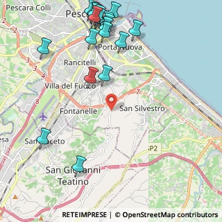 Mappa Strada Colle Santo Spirito, 65129 Pescara PE, Italia (3.0165)
