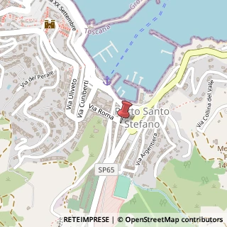 Mappa Via Roma, 60, 58019 Porto Santo Stefano GR, Italia, 58019 Monte Argentario, Grosseto (Toscana)