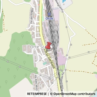 Mappa Corso Giuseppe Garibaldi, 156, 01028 Orte, Viterbo (Lazio)