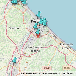 Mappa Str. Vecchia Fontanelle, 65100 Pescara PE, Italia (5.57545)
