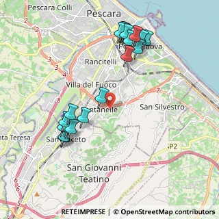 Mappa Str. Vecchia Fontanelle, 65100 Pescara PE, Italia (2.302)