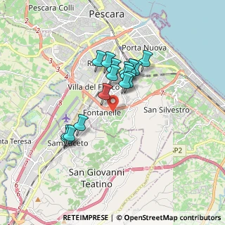 Mappa Str. Vecchia Fontanelle, 65100 Pescara PE, Italia (1.49125)