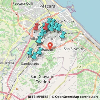 Mappa Str. Vecchia Fontanelle, 65100 Pescara PE, Italia (1.632)