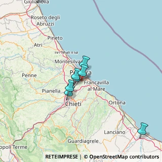 Mappa Str. Vecchia Fontanelle, 65100 Pescara PE, Italia (27.65273)