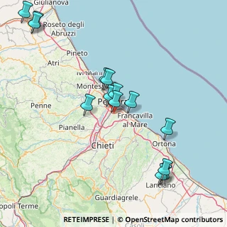 Mappa Str. Vecchia Fontanelle, 65100 Pescara PE, Italia (17.72143)