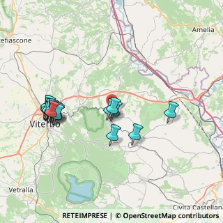 Mappa SP 60, 01038 Soriano nel Cimino VT, Italia (8.6245)