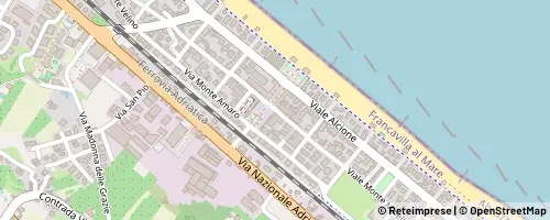 Mappa Francavilla al Mare