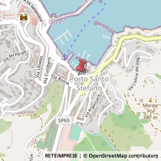 Mappa Piazzale del Valle, 1, 58019 Porto Santo Stefano GR, Italia, 58019 Monte Argentario, Grosseto (Toscana)