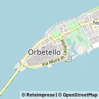 Mapa Orbetello