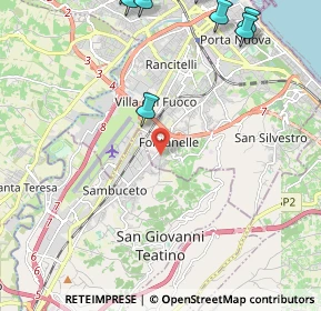 Mappa Via Caduti per Servizio, 65129 Pescara PE, Italia (3.62)