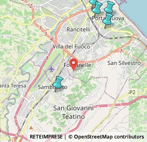 Mappa Via Caduti per Servizio, 65129 Pescara PE, Italia (3.90429)