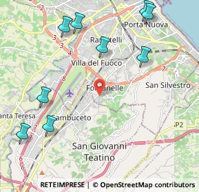 Mappa Via Caduti per Servizio, 65129 Pescara PE, Italia (3.03273)