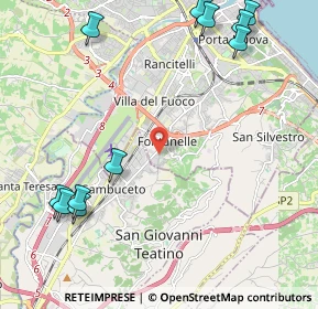 Mappa Via Caduti per Servizio, 65129 Pescara PE, Italia (3.04091)