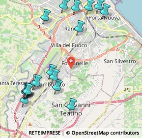 Mappa Via Caduti per Servizio, 65129 Pescara PE, Italia (2.77789)