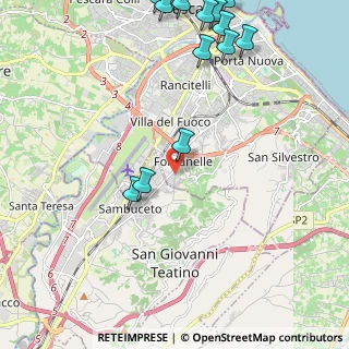 Mappa Via Caduti per Servizio, 65129 Pescara PE, Italia (3.06)
