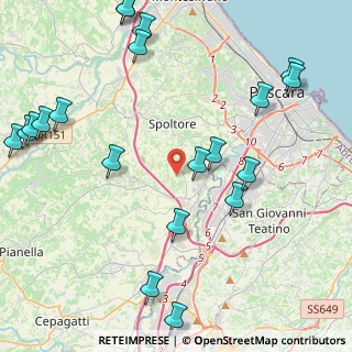 Mappa Via S. Agostino, 65010 Spoltore PE, Italia (5.9265)