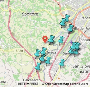 Mappa Via Sele, 65010 Spoltore PE, Italia (2.067)