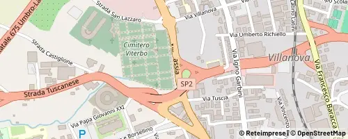 Mappa Viterbo