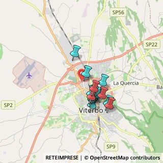 Mappa Via Arturo Bianchini, 01100 Viterbo VT, Italia (1.37929)