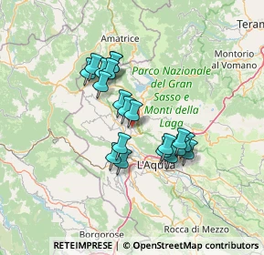 Mappa Marruci, 67017 Pizzoli AQ, Italia (11.432)