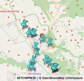 Mappa Marruci, 67017 Pizzoli AQ, Italia (4.3775)