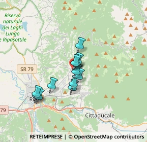 Mappa Via Leonardo Leonardi, 02100 Rieti RI, Italia (2.51833)