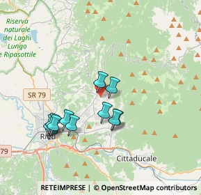 Mappa Via Leonardo Leonardi, 02100 Rieti RI, Italia (3.49364)