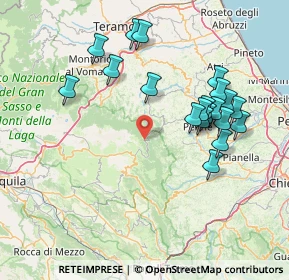 Mappa Contrada Rigopiano, 65010 Farindola PE, Italia (16.046)