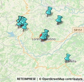 Mappa Via degli Uliveti, 65014 Loreto Aprutino PE, Italia (4.01105)