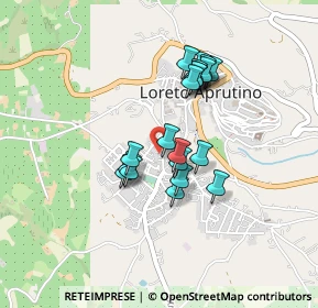 Mappa Contrada Fiorano, 65014 Loreto Aprutino PE, Italia (0.354)
