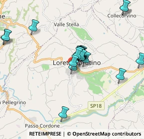 Mappa Contrada Fiorano, 65014 Loreto Aprutino PE, Italia (1.7365)