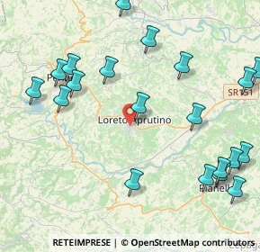 Mappa Contrada Fiorano, 65014 Loreto Aprutino PE, Italia (5.492)