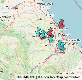 Mappa Contrada Fiorano, 65014 Loreto Aprutino PE, Italia (10.57667)