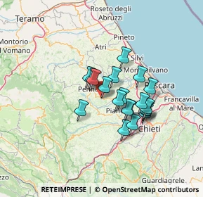 Mappa Contrada Fiorano, 65014 Loreto Aprutino PE, Italia (10.324)