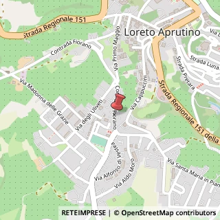 Mappa Contrada Fiorano, 31, 65014 Loreto Aprutino, Pescara (Abruzzo)