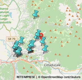 Mappa Via della Biochimica, 02100 Rieti RI, Italia (4.0875)