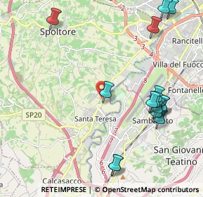 Mappa Via Liri, 65010 Spoltore PE, Italia (2.62)