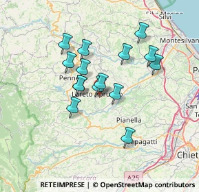 Mappa Via Muraglione, 65014 Loreto Aprutino PE, Italia (5.92067)