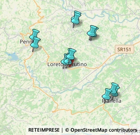 Mappa Via Muraglione, 65014 Loreto Aprutino PE, Italia (3.64462)