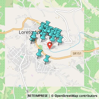 Mappa Via Muraglione, 65014 Loreto Aprutino PE, Italia (0.32)
