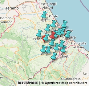 Mappa Via Muraglione, 65014 Loreto Aprutino PE, Italia (10.29167)