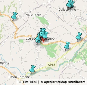 Mappa Via Muraglione, 65014 Loreto Aprutino PE, Italia (1.668)