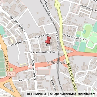 Mappa Via Filippo Grispigni, 1, 01100 Viterbo, Viterbo (Lazio)