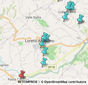 Mappa Salita S. Pietro, 65014 Loreto Aprutino PE, Italia (2.69286)