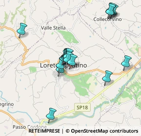 Mappa Salita S. Pietro, 65014 Loreto Aprutino PE, Italia (1.6055)
